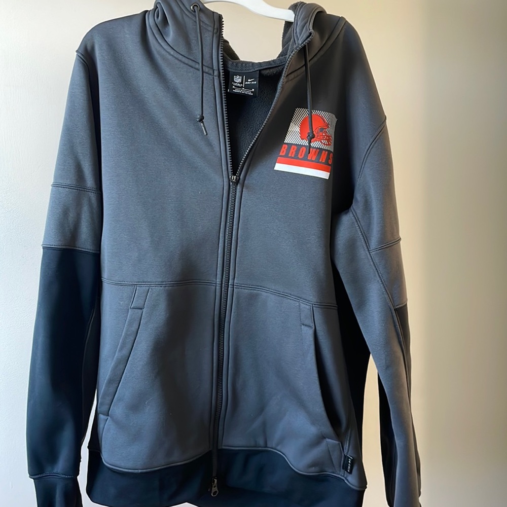 Two toned Browns Dri-Fit  Nike Sweatshirt Jacket